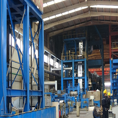 150,000 tons continuous hot dip galvanizing line produce process